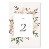 Garden Love Tafelnummer (Voorkant)