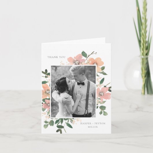 Garden Love Thank You Card Bedankkaart (Voorkant)