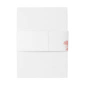 Garden Love Uitnodigingen Wikkel (Achterkant Voorbeeld)