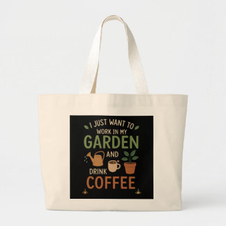 Garden Lover - Bloom with Love Canvas tas. Grote Tote Bag