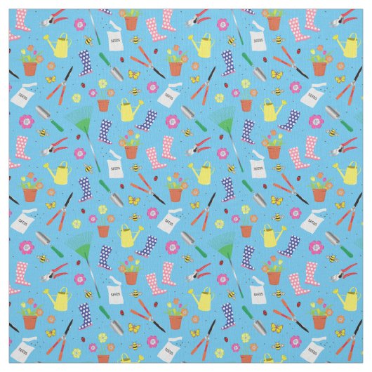 Garden Lover Pattern Stof (Swatch)
