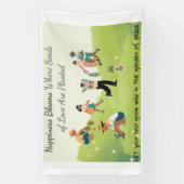 Garden Lover Quote Vinyl Banner – 2.5'x4'. (Verticaal)