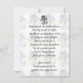 Garden Luncheon Kaart (Achterkant)