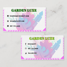Garden Luxe Bloemstuk Visitekaartje