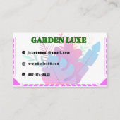 Garden Luxe Bloemstuk Visitekaartje (Voorkant)