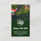 Garden Maintenance Service Geniet van 10% korting! Kortingskaartje (Voorkant)