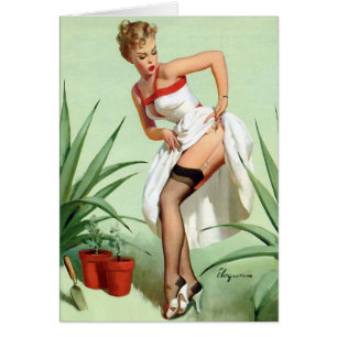Garden Mishap Pin Up