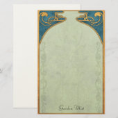 Garden Mist - Deco Stationery Briefpapier (Voorkant / Achterkant)