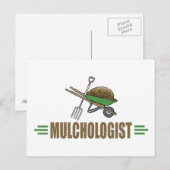 Garden Mulching Briefkaart (Voorkant / Achterkant)