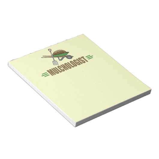 Garden Mulching Notitieblok (Schuin)
