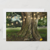 Garden New Home BBQ Housewarming Party Uitnodiging (Achterkant)