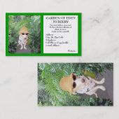 Garden Nursery Business Visitekaartje (Voorkant / Achterkant)