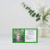 Garden Nursery Business Visitekaartje (Staand voorkant)