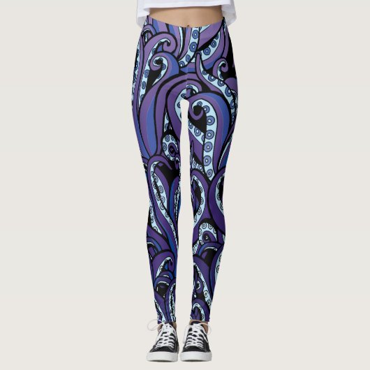 Garden O Octopus Leggings (Voorkant)