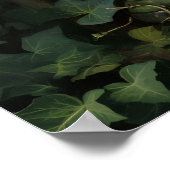 Garden Oasis: The Sparrow at the Fountain Poster (Hoek)