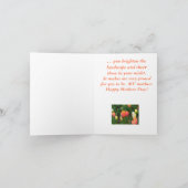 "GARDEN OF COLORFUL TULIPS", KAART MOEDERDAG (Binnen)