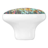 Garden of Dreams - Natuur Geïnspireerde Bloemenkun Keramische Knop (Zijkant)