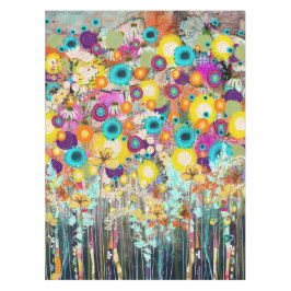 Garden of Dreams - Natuur Geïnspireerde Bloemenkun Tafelkleed