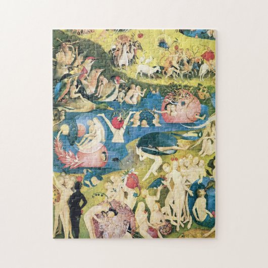 Garden Of Earthly Delights Hieronymus Bosch Legpuzzel (Verticaal)