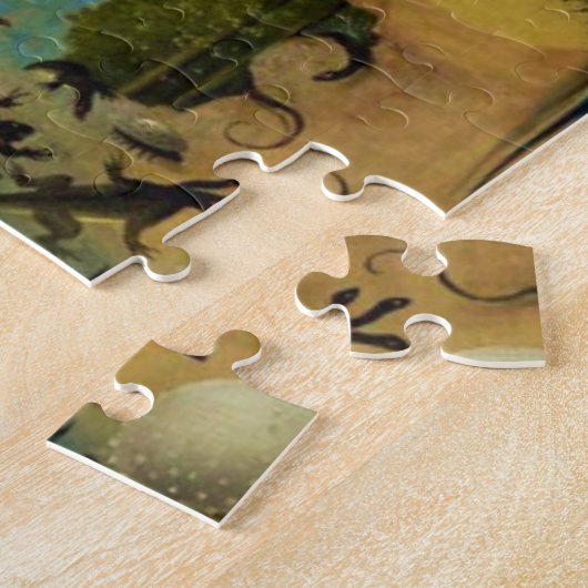 Garden of Eden - Hieronymus Bosch Legpuzzel (Zijkant)