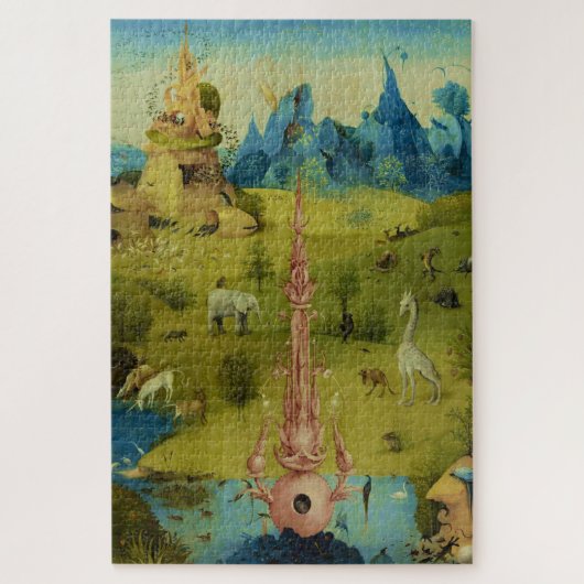 Garden of Eden - Hieronymus Bosch Legpuzzel (Verticaal)