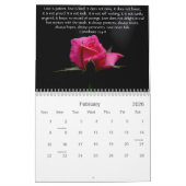 Garden of Faith, 2014 Calendar, w/Bible Quotes Kalender (Feb 2026)