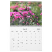 Garden of Faith, 2014 Calendar, w/Bible Quotes Kalender (Mar 2026)