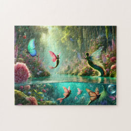 Garden of Lost Tails Butterfly Winged Mermaid Legpuzzel