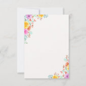 Garden of Love – A Wedding in Spring Blossom RSVP Kaartje (Achterkant)