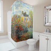 Garden of Monet at Argenteuil Fine Art Douchegordijn (In situ)