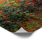 Garden of Monet at Argenteuil Fine Art Poster (Hoek)