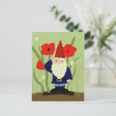 Garden of Remembrance Gnome Briefkaart (Staand voorkant)