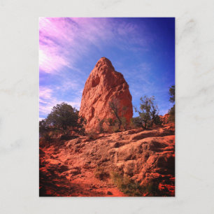 Garden of the Gods Colorado Boulder Foto Briefkaart