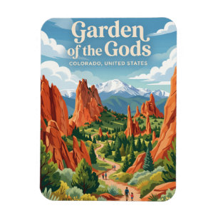 Garden of the Gods Colorado Magneet