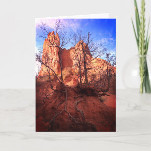Garden of the Gods Colorado Park Foto Kaart