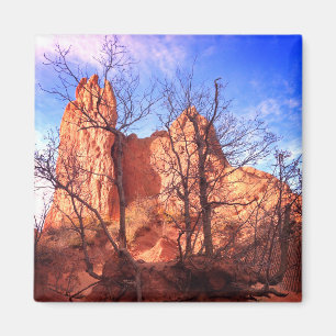 Garden of the Gods Colorado Park Foto Magneet