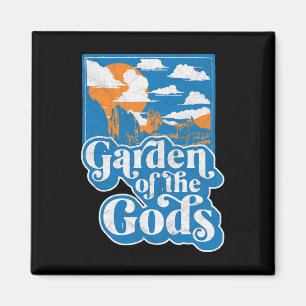 Garden Of The Gods Colorado Vintage 80s Klimmen G Magneet