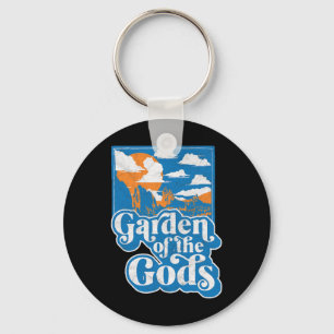 Garden Of The Gods Colorado Vintage 80s Klimmen G Sleutelhanger