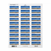 Garden of the Gods & Snow Capped Pikes Peak Etiket (Full Sheet)