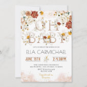 Garden Oh Baby shower Uitnodiging (Voorkant)