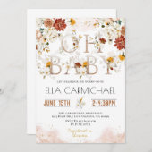 Garden Oh Baby shower Uitnodiging (Voorkant / Achterkant)