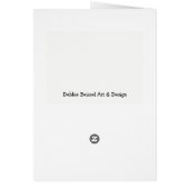 Garden Old Friends Whimsical Flowers Gardener Kaar (Achterkant)