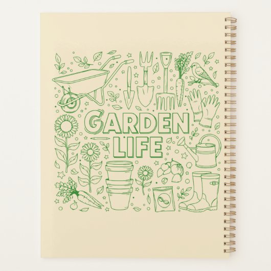 Garden Pack Planner (Achterkant)