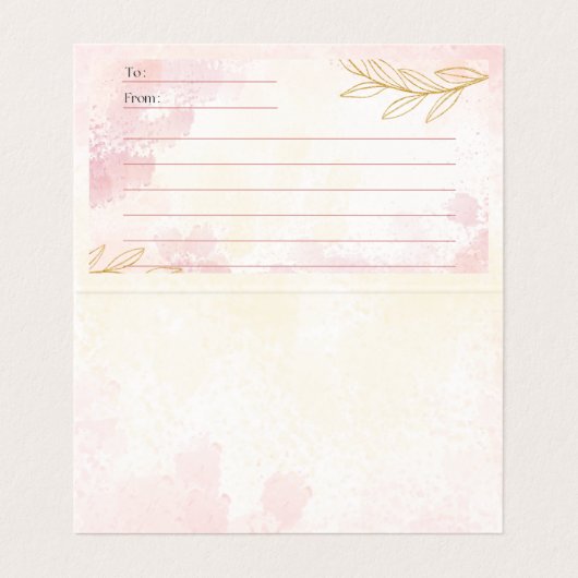 Garden Pack Visitekaartje (Binnenkant ongevouwen)