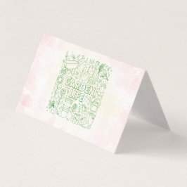 Garden Pack Visitekaartje