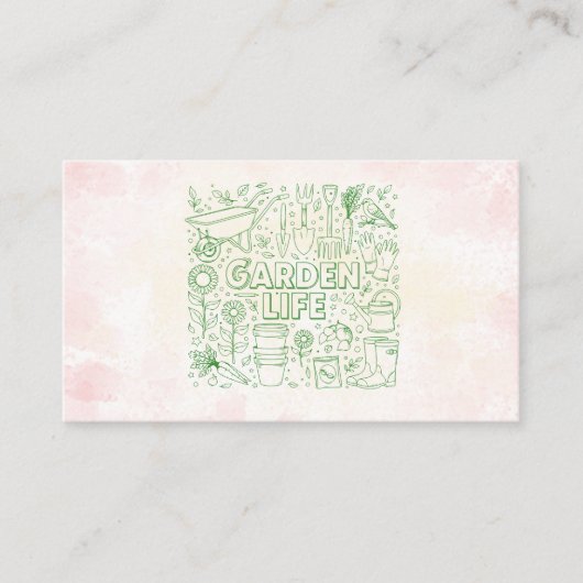 Garden Pack Visitekaartje (Voorkant)