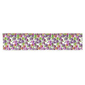 Garden Pansy Flowers Table Runner Korte Tafelloper (Horizontaal)