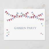 Garden Party/BBQ - Uitnodiging Briefkaart (Voorkant)
