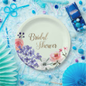 Garden Party Bloemen Vrijgezellenfeest Papier Bord (Feest)