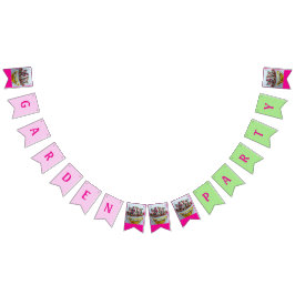 Garden Party Bowl of Flowers Vlaggetjes